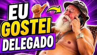 DELEGADO RAMOS PERGUNTOU SE LUIZ DO SOM GOSTOU DO PRESENTE | LUIZ DO SOM 