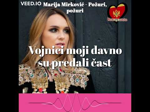 Eurovision 2022 - Serbia NF | Marija Mirkovic - Pozuri, pozuri (lyrics)