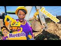 Meekah S EXCAVATOR Construction Challenge Blippi And Meekah Educational Videos For Kids