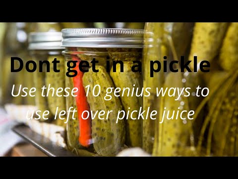 10 effective uses for leftover pickle juice