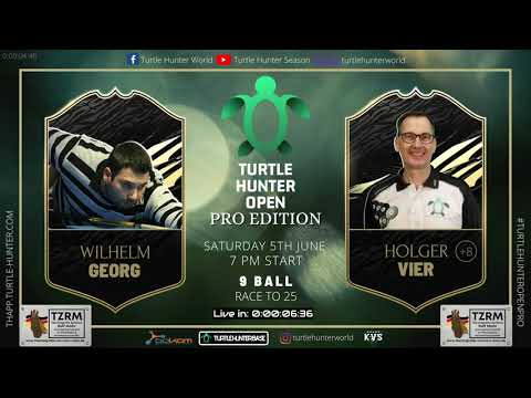 TURTLE HUNTER OPEN PRO - Match 3 - Willi Georg VS Holger Vier  Race auf 25