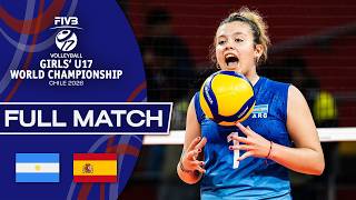 Argentina vs. Spain - Pool Play | Girls' U17 World Championship - 2026