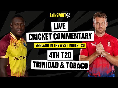 LIVE: West Indies v England T20 Match 4 | talkSPORT Cricket Watchalong