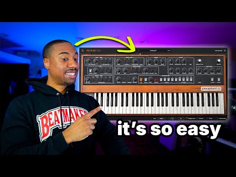 I MASTERED Arturia Sound Design with Prophet 5V!