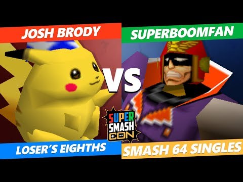 SSC 2019 SSB64 - Josh Brody (Pikachu) VS SuPeRbOoMfAn (Captain Falcon) Smash 64 Loser's Eighths