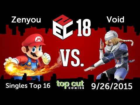 E2C 18 Singles: Zenyou (Mario) vs. Void (Sheik)