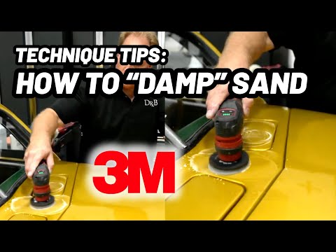 How to Wet Sand Paint (Mike's Method) | 3M Trizact System