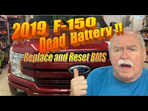 2019 Ford F150 -  Replace Battery and Reset BMS