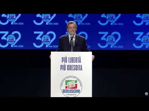 CALENDA DA FORZA ITALIA, L'INTERVENTO ALL'EVENTO DI MILANO