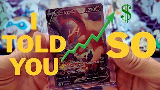I told you these Pokemon cards would go up
