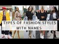 Different Types Of Fashion Styles With Their Names