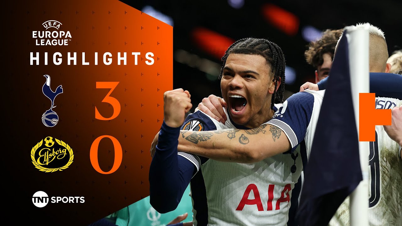 Spurs’ Young Stars Get The Job Done ⭐️ | Tottenham 3-0 Elfsborg | UEFA Europa League Highlights