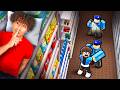 Surviving 100 NIGHTS In ROBLOX MEGA STORE..