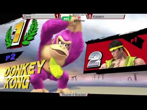 Donatos Biweekly 9/29 - Xane (Ryu, ZSS) vs Katakiri (Meta Knight, DK, Charizard) - SSB4 Bracket