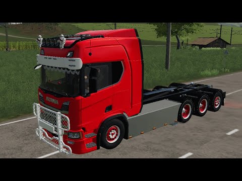 SCANIA R500 tridem | Farming Simulator 19