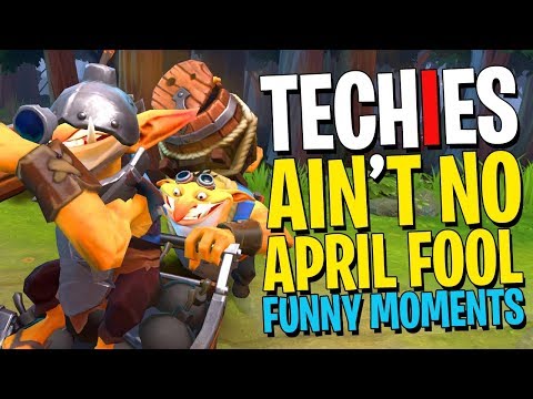 Techies Ain't No April Fool - DotA 2 Funny Moments