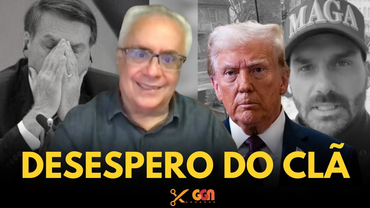 NARRATIVA DOS BOLSONAROS PARA TRUMP REVELA O DESESPERO DO CLÃ | NASSIF COMENTA