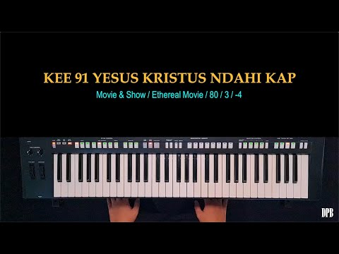Kitab Ende-Enden (KEE) GBKP 91 Yesus Kristus Ndahi Kap - Kibordis KEE