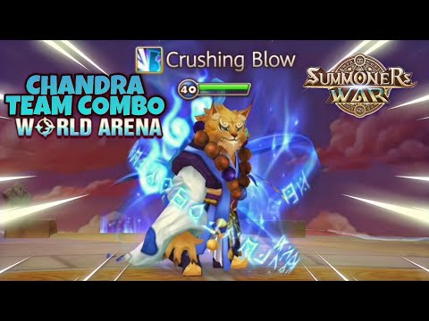 Chandra Team Combo in World Arena Ep. 3 - Summoners War