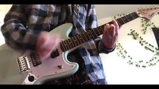Video thumbnail for Squier by Fender: Surf Green Bullet Mustang HH - Grunge Rock by Devilock8
