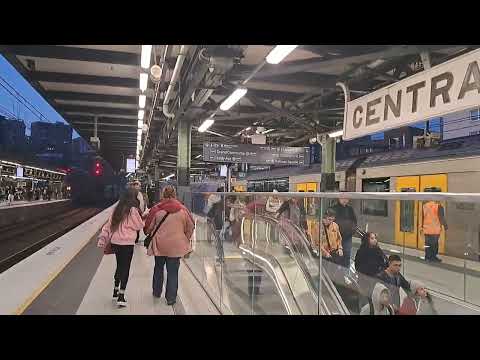 Sydney Illawarra railway track maintenance works in progress replacement buses are in operation.