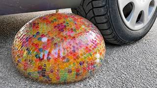 ORBEEZ COCA COLA BALLOON VS CAR, Coca Cola Zero, PowerAde, Fanta, Sprite, Fruko and Mentos Diff Unde