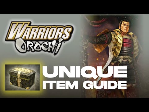 Warriors Orochi | Sakon Shima's Unique Item Guide
