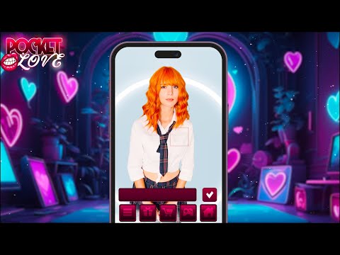Pocket Love - Anime Gamer Girl