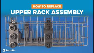 GE Dishwasher Upper Dish Rack Assembly Replacement