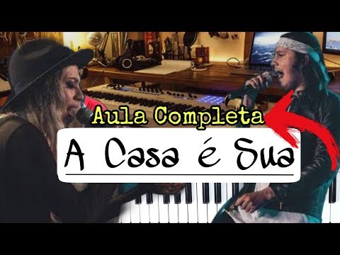 A CASA É SUA//CASA WORSHIP-AULA  TECLADO  @talesif3
