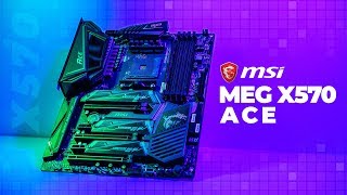 Video thumbnail for MSI MEG X570 ACE - First Look and Overview by Gear Seekers