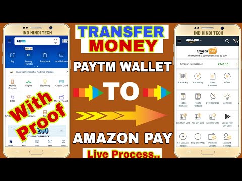 Transfer Money Paytm Wallet To Amazon Pay With Proof||🔥Paytm Wallet money transfer in Amazon pay🔥 Video