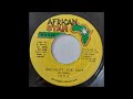 Sizzla - Brutality For Love - Afrikan Star 7inch 1997
