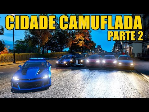 CIDADE CAMUFLADA PARTE 2 - FIZ OZZETINHO DE BOBO - FORZA HORIZON 4 - GAMEPLAY