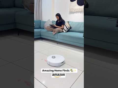Smart vacuums cleaning robot from Amazon! 🏠💫 #SmartCleaning #robotvacuums
