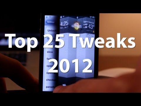 Top 25 Cydia Tweaks of 2012/2013 - Final (January - December)