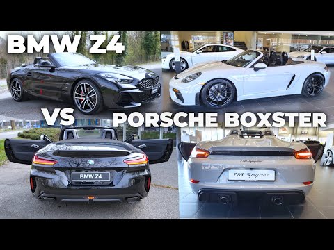 New Porsche Boxster VS BMW Z4 2022