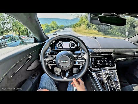 2025 Aston Martin Vantage V8 656BHP | POV driving experience with AMAZING V8 sound | part 2