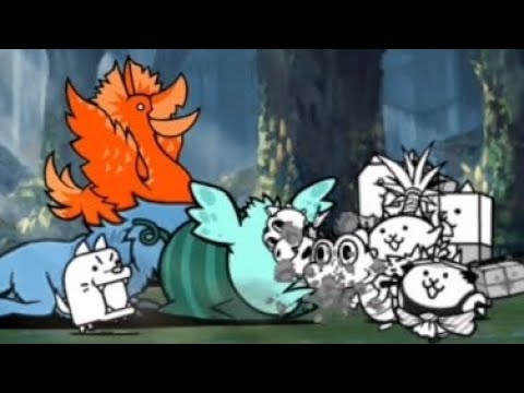 Primeval Woods Area 18 || The Battle Cats