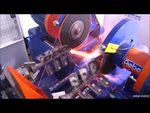Automatic cut-off machine for micro-casting | Foundry Grinder | Rebel