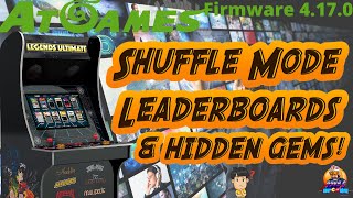 AtGames Legends Ultimate - Shuffle Attract Mode Videos, New Leaderboard Games, and 3 Hidden Gems!