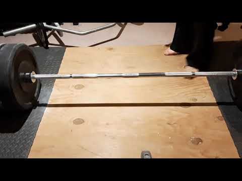 555 lb (253 kilo) deadlift.