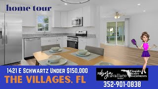 Home Tour Under $150,000 1421 E Schwartz The Villages Florida