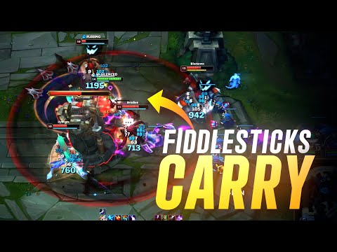 They said we WOULD LOSE (They were WRONG) - Unranked to Challenger Fiddlesticks 18