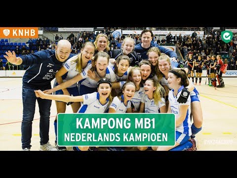 Finale NK Zaal 2018: Amsterdam MB1 - Kampong MB1