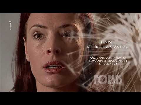 Poesis: Monica Davidescu - Finish de Nichita Stănescu (@Arhiva TVR)
