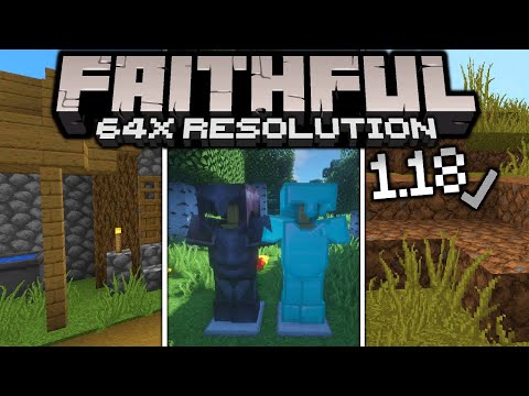 Faithful 64x64 Texture Pack 1.18/1.18.2 Download & Install Tutorial