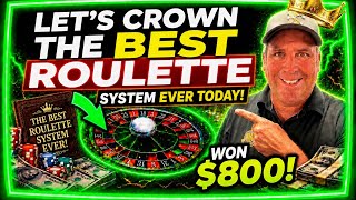 Won $800: Let's Crown the Best Roulette System Ever thumbnail