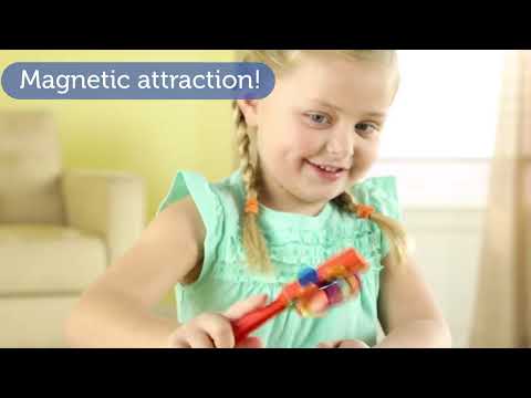 Slide 7 - Stem Explorers Magnet Movers, 39 Pieces (video)