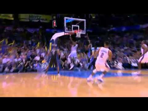 Thabo Sefolosha's No Look Pass To KD For The Nice Reverse